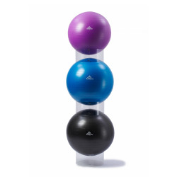 Black Mountain Products Ball Holder 3 Exercise Stability Ball Display Holder&#44; Clear - Set of 3