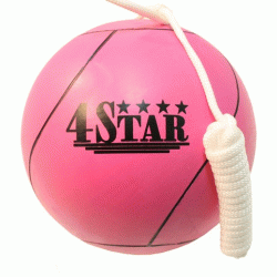 386 New Pink Tether Ball for Play Grounds & Picnics with Rope