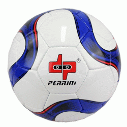 8307 Perrini - Official Size 5 Soccer Ball Black & Blue